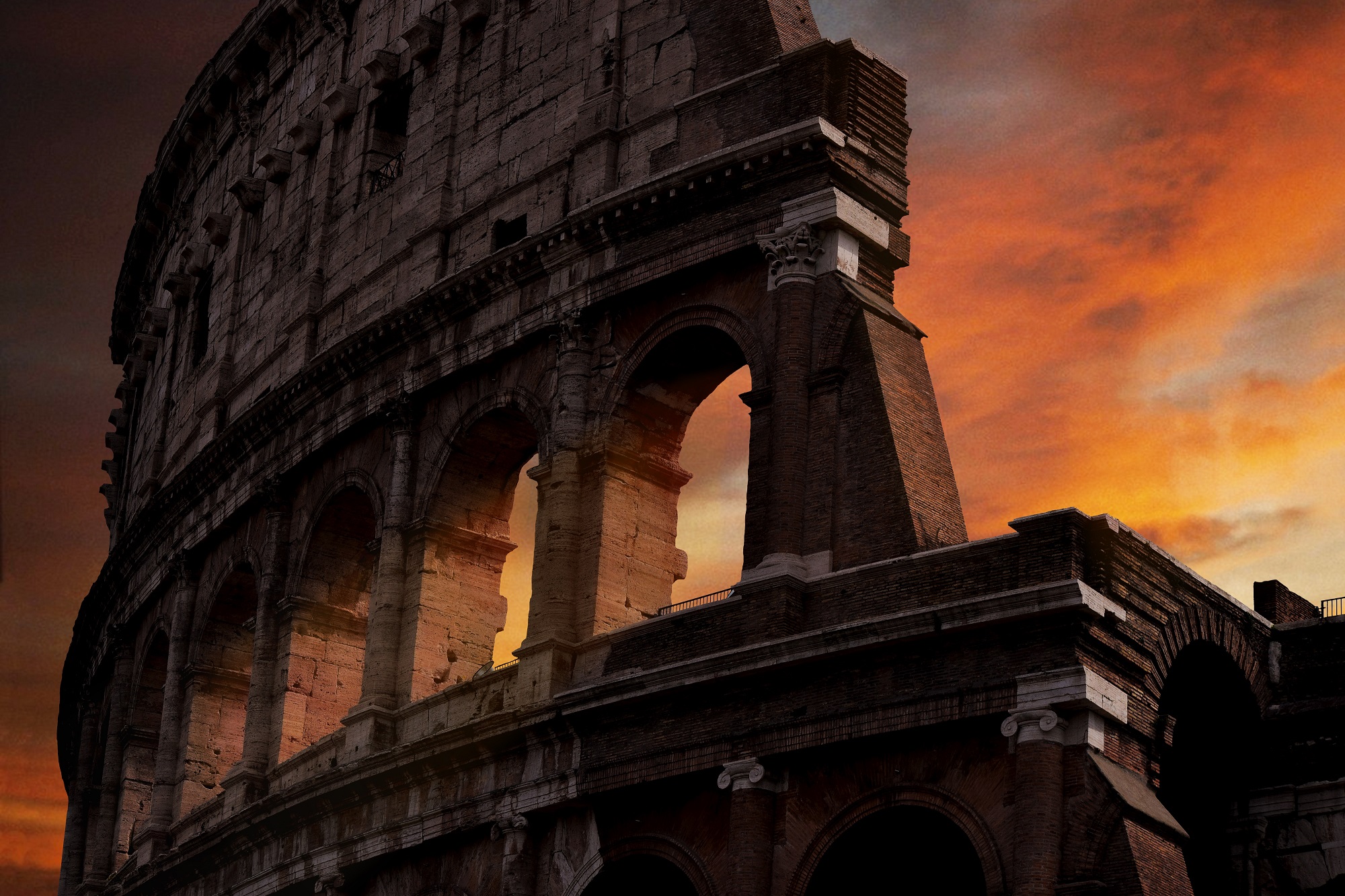 Why is the Colosseum broken?